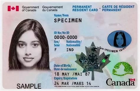 canadian pr card history